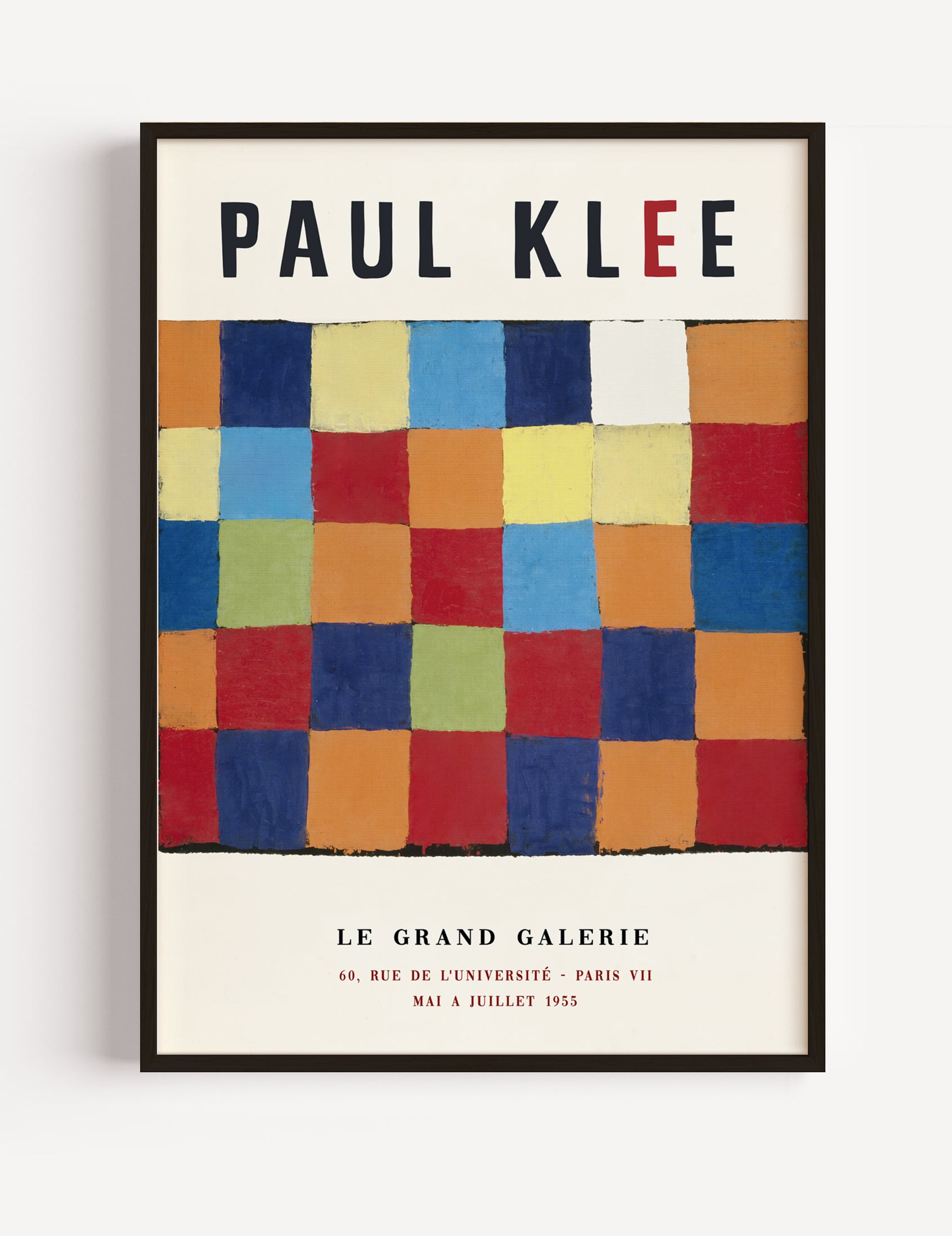 Paul Klee Exhibition Poster II 1955