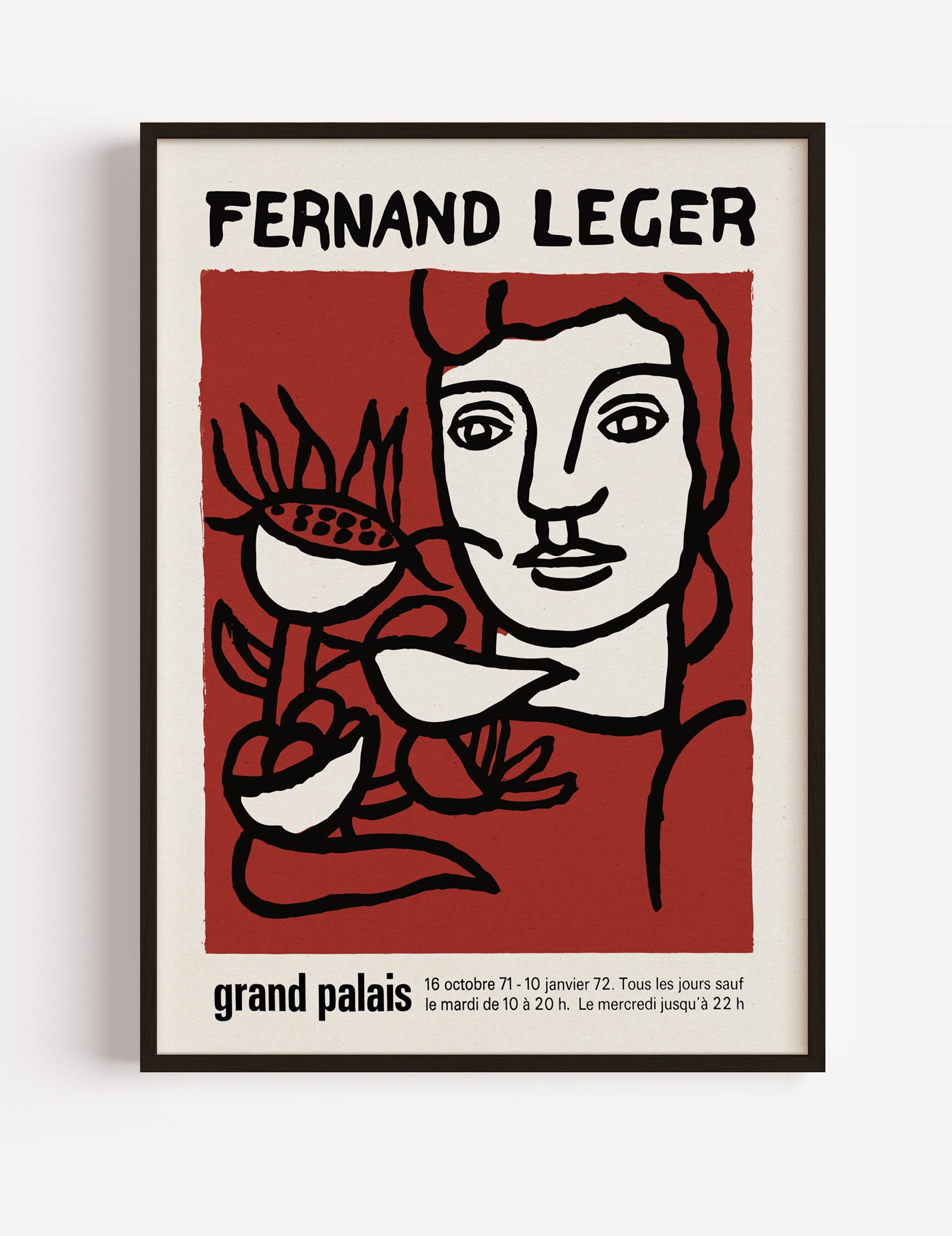 Fernand Leger Exhibition Poster 1972