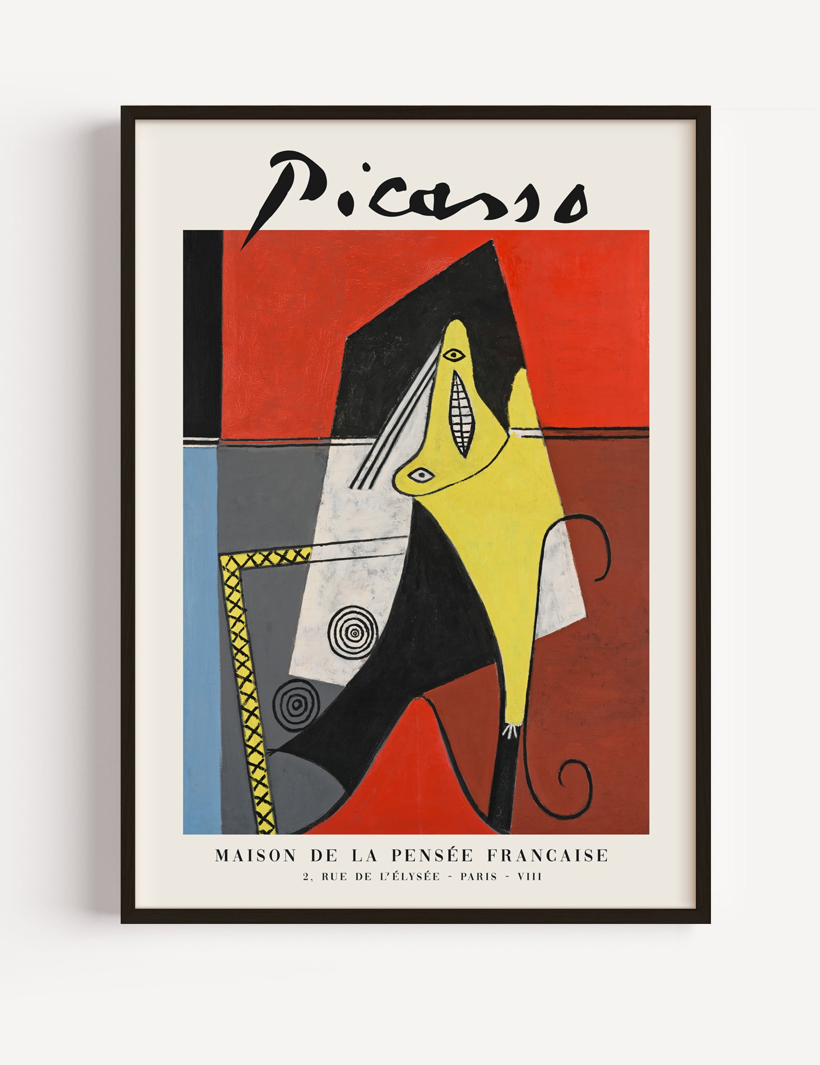 Pablo Picasso Exhibition Poster