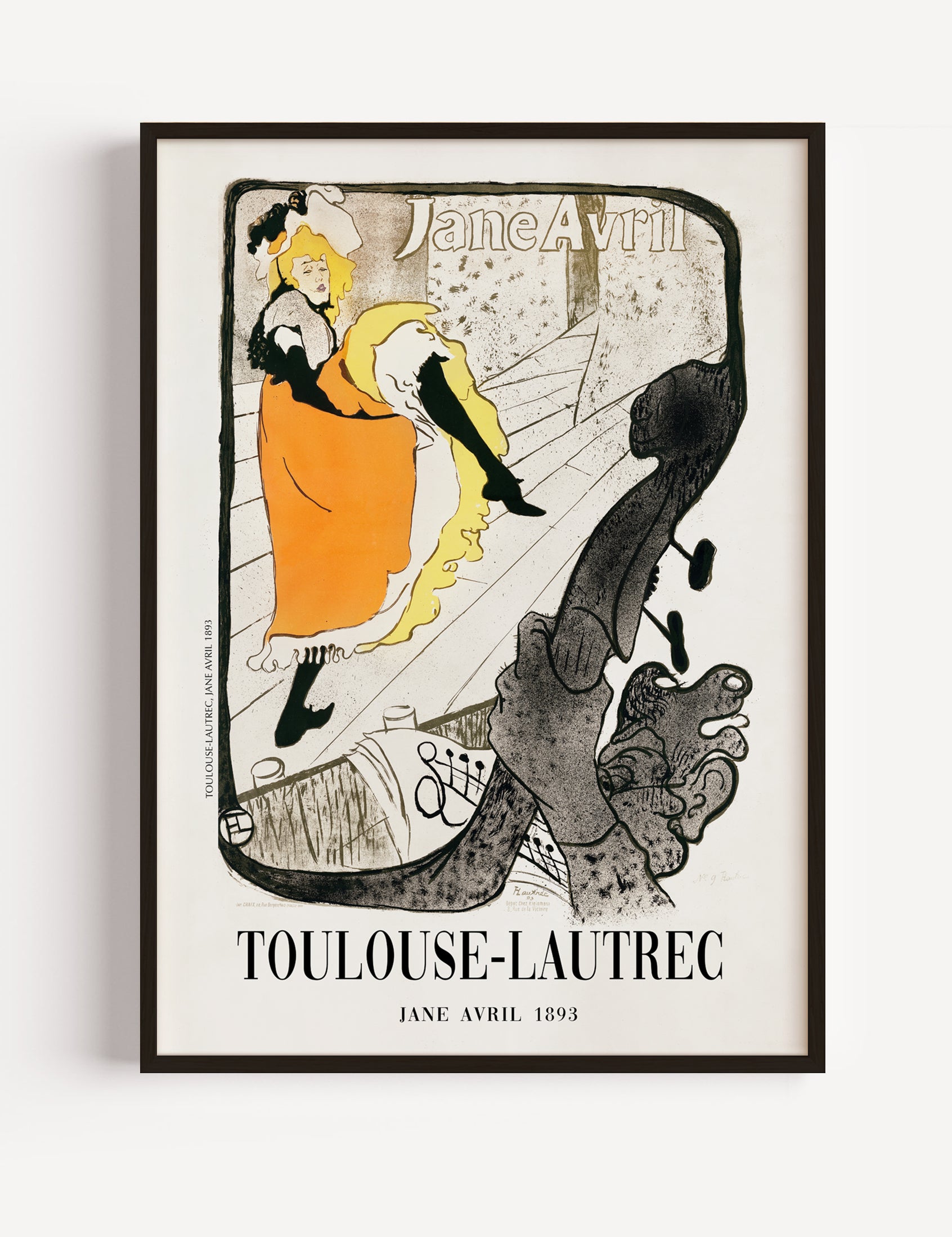Toulouse-Lautrec, Jane Avril 1893