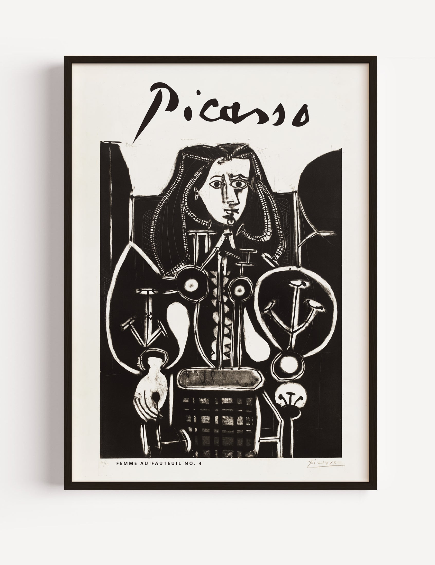Pablo Picasso Femme Au Fauteuil No.4