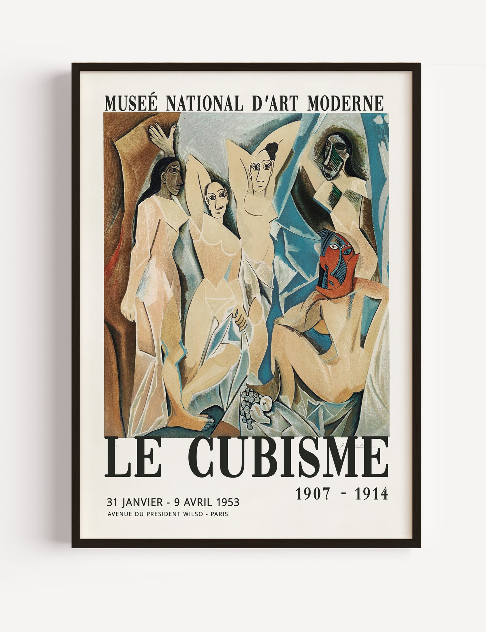 Pablo Picasso Exhibition Poster 1953