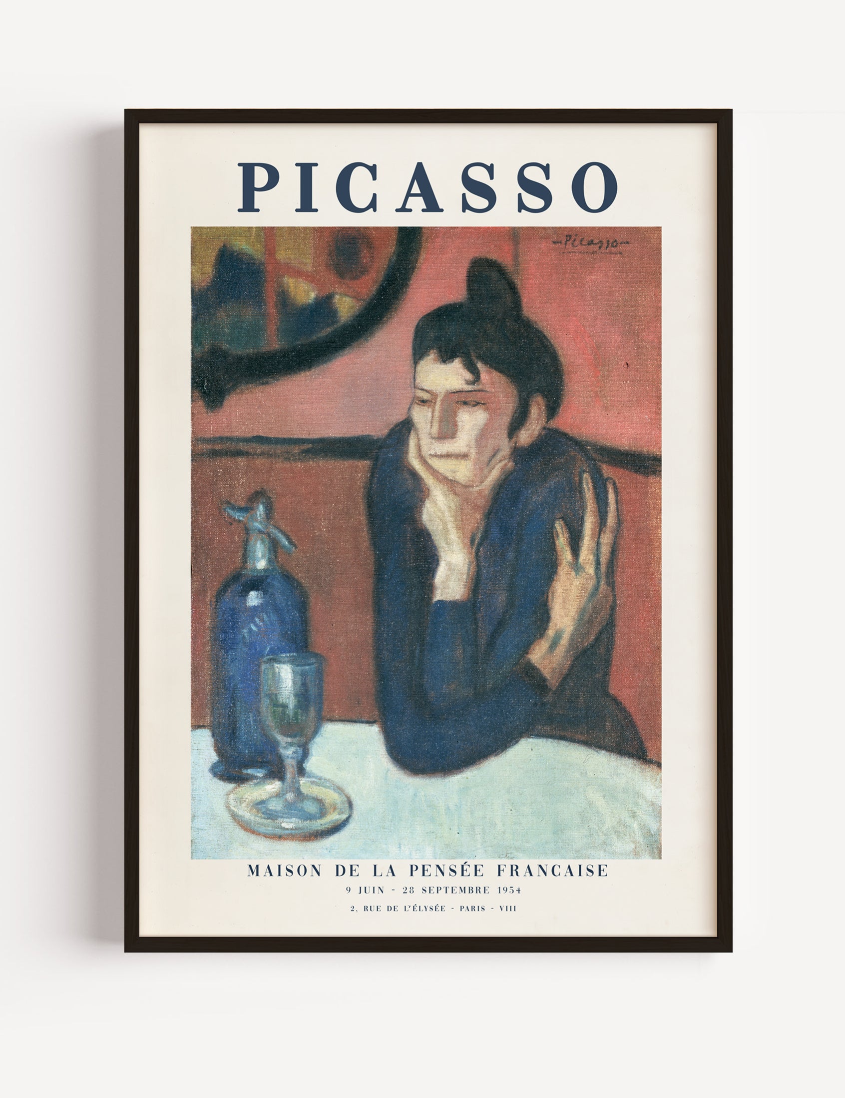 The Absinthe drinker by Pablo Picasso