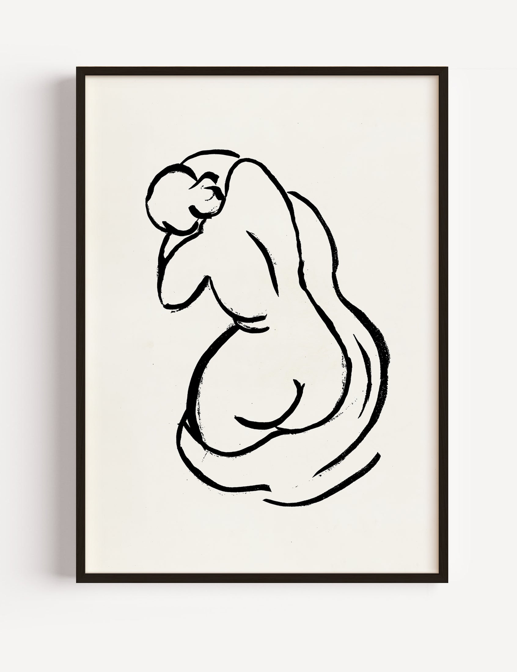 Female Nude 2 By Carl Newman poster