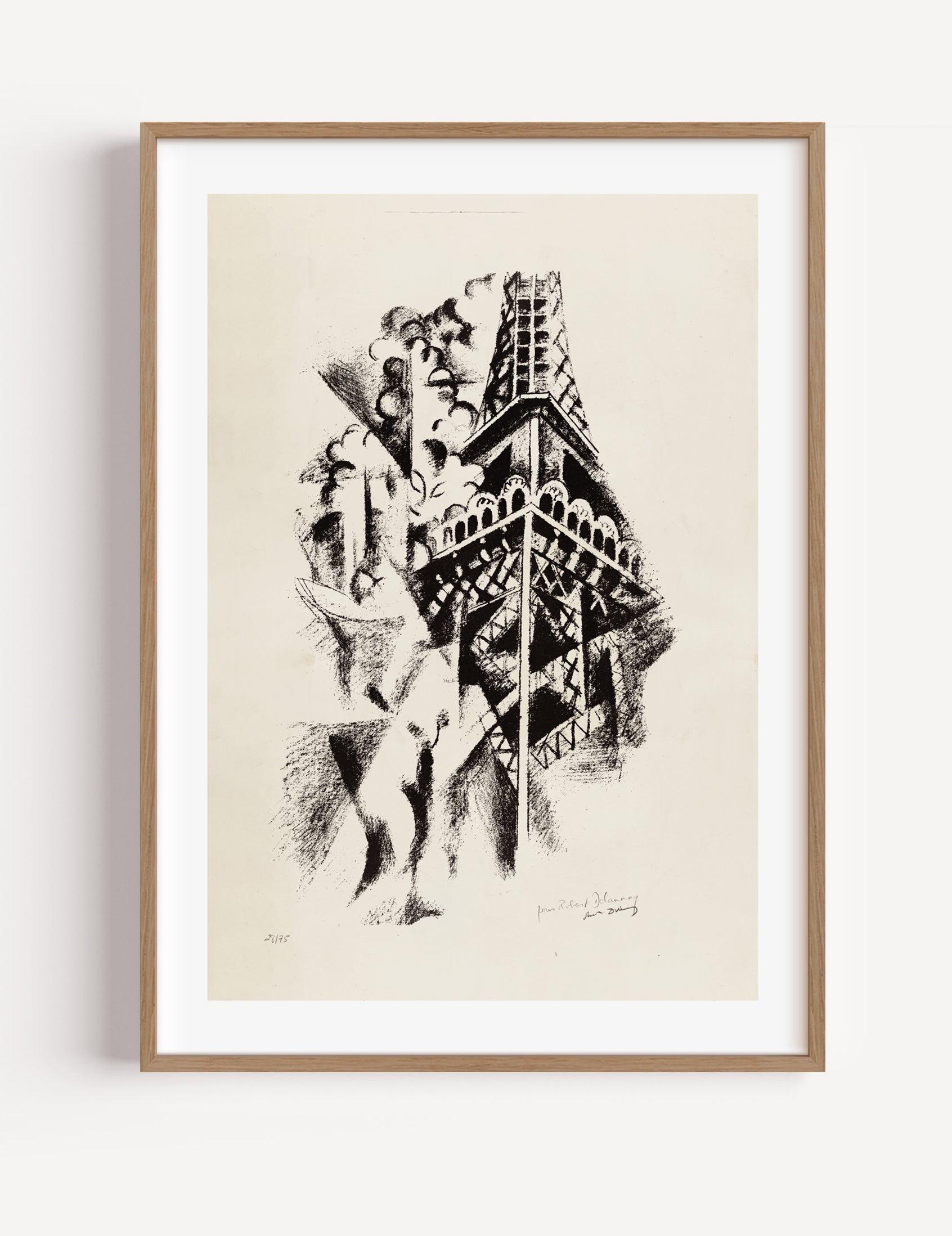 The Eiffel Tower (1905) by Robert Delaunay poster