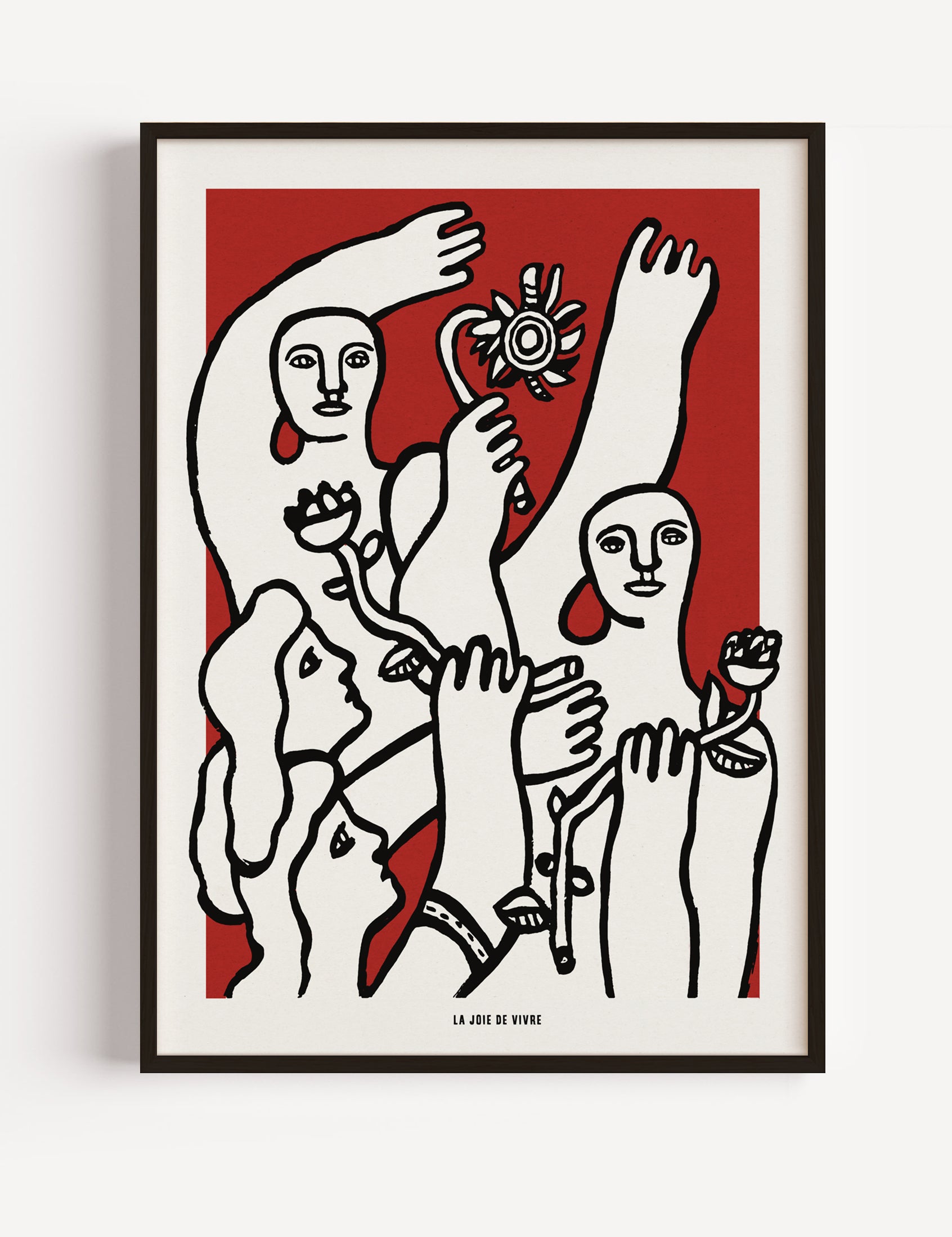 The Joy of Life (1955) by Fernand Léger poster