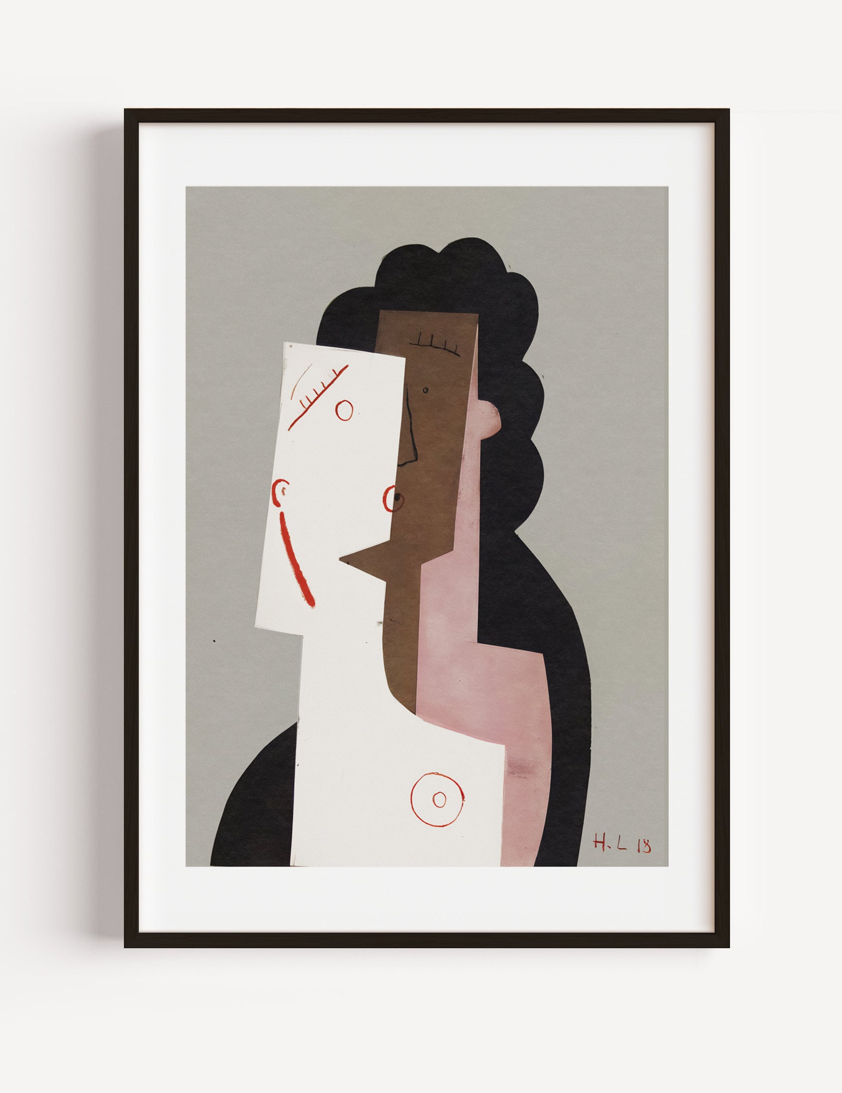 Tete Cubiste (1920) by Henri Laurens Poster