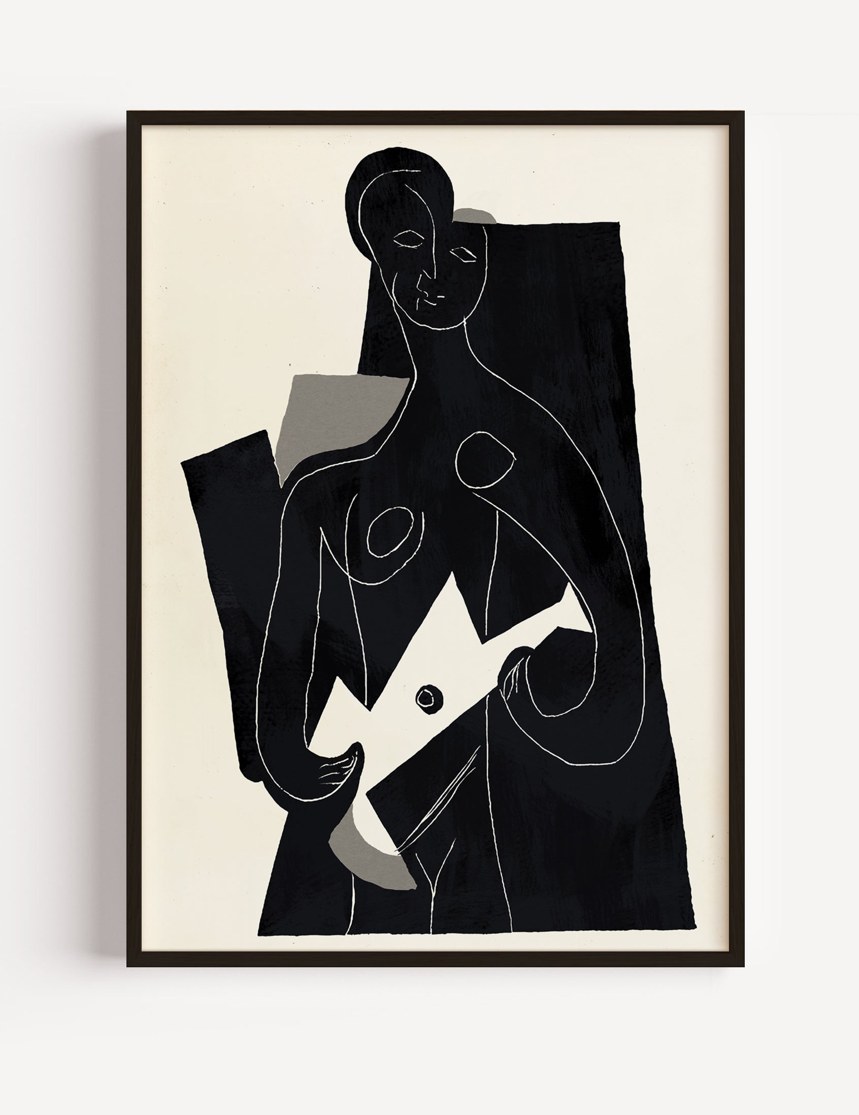 Woman with Guitar by Pablo Picasso Poster