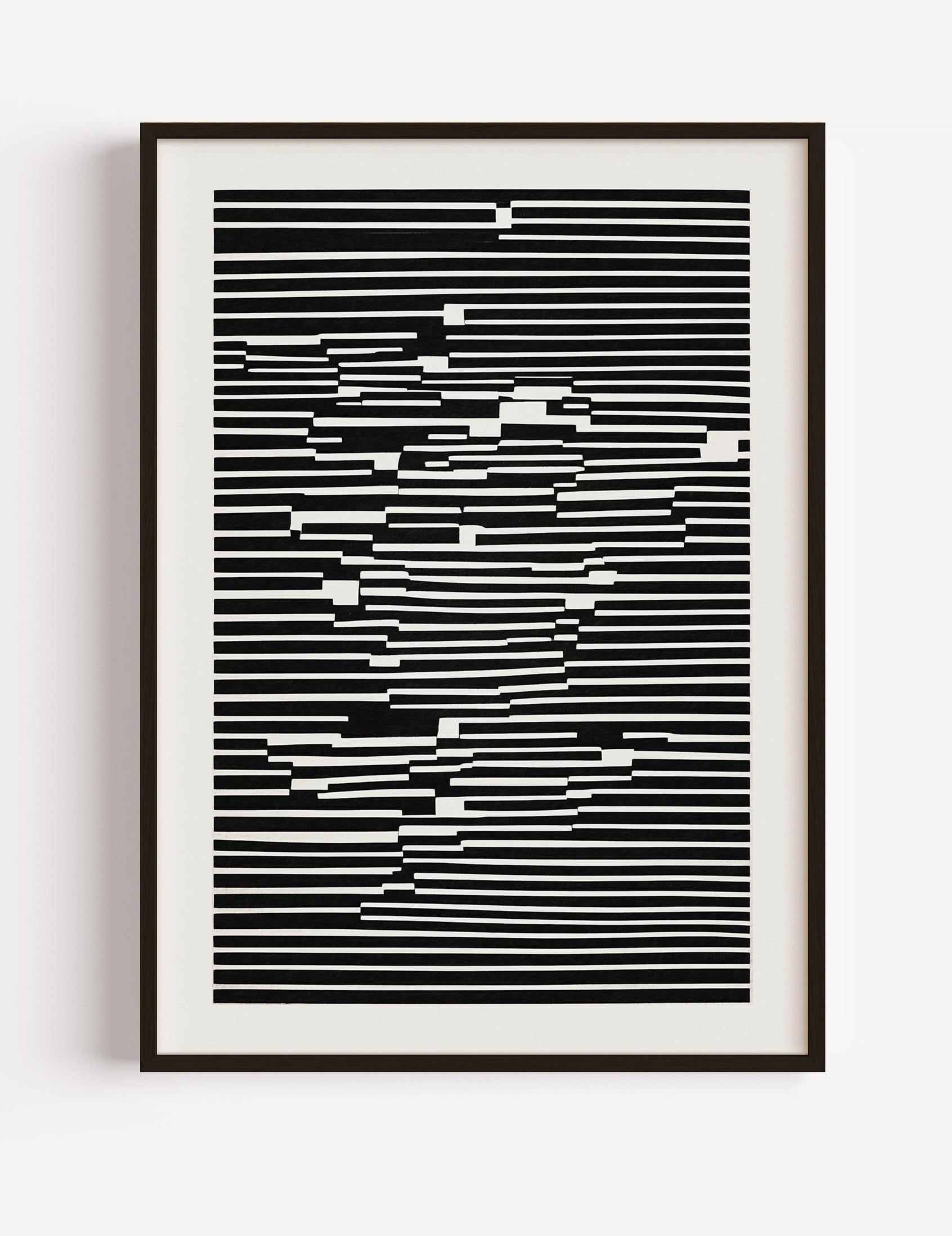 Black and White Abstraction N5, Studio Manufaktura Poster