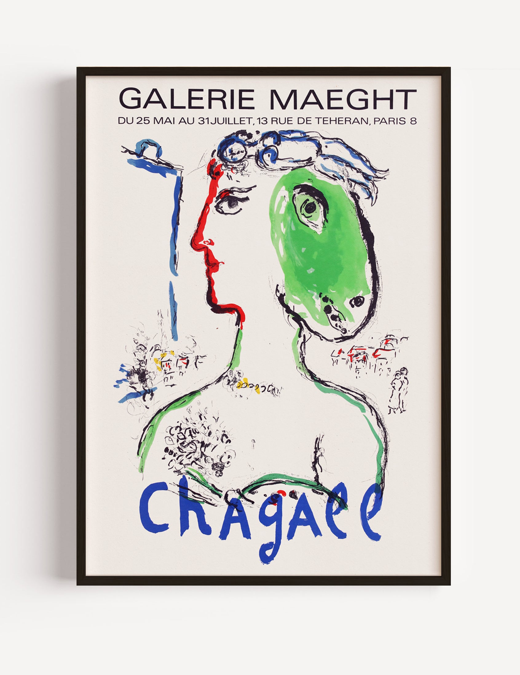 Exhibition Poster by Marc Chagall