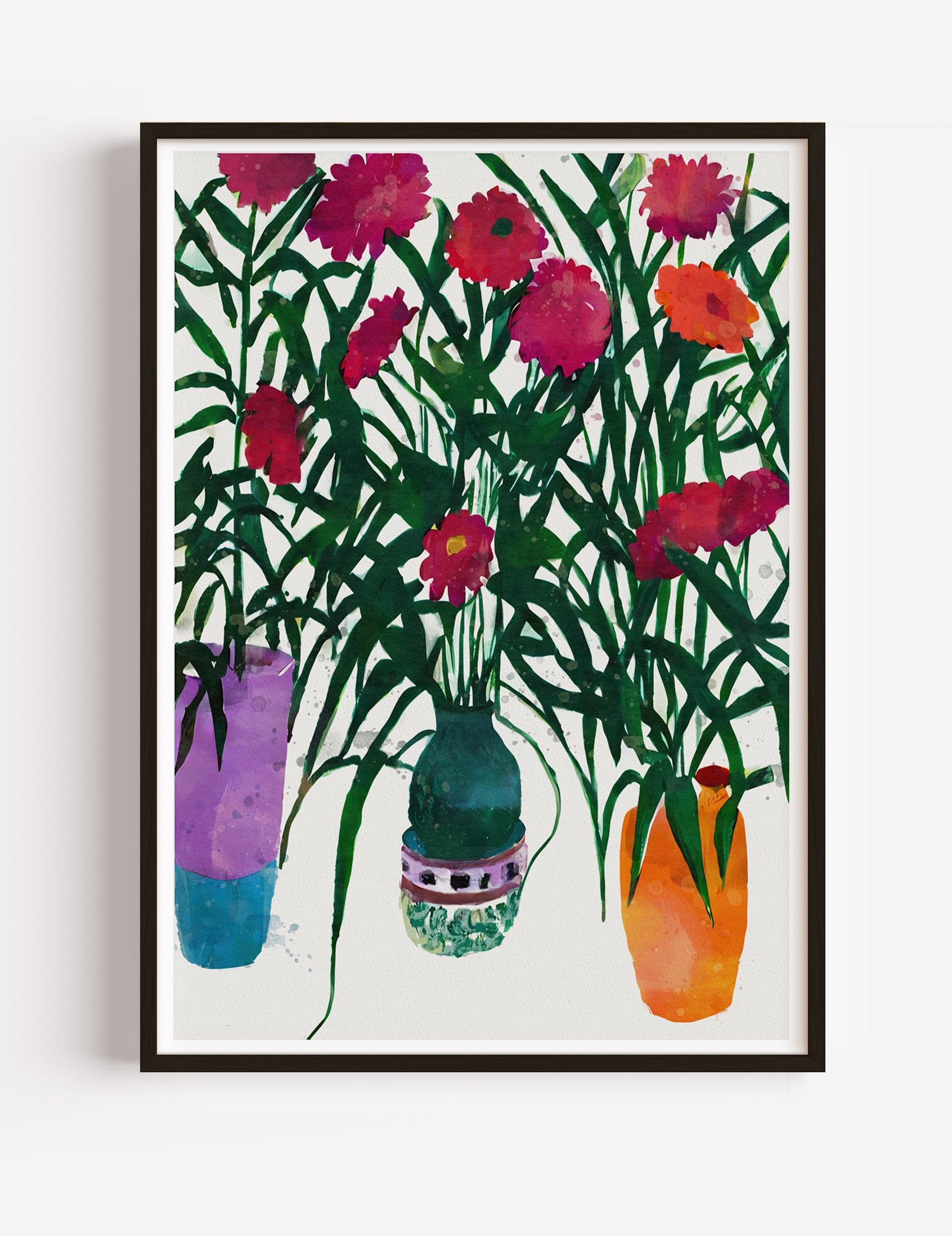 Watercolor Flowers by Studio Manufaktura Poster