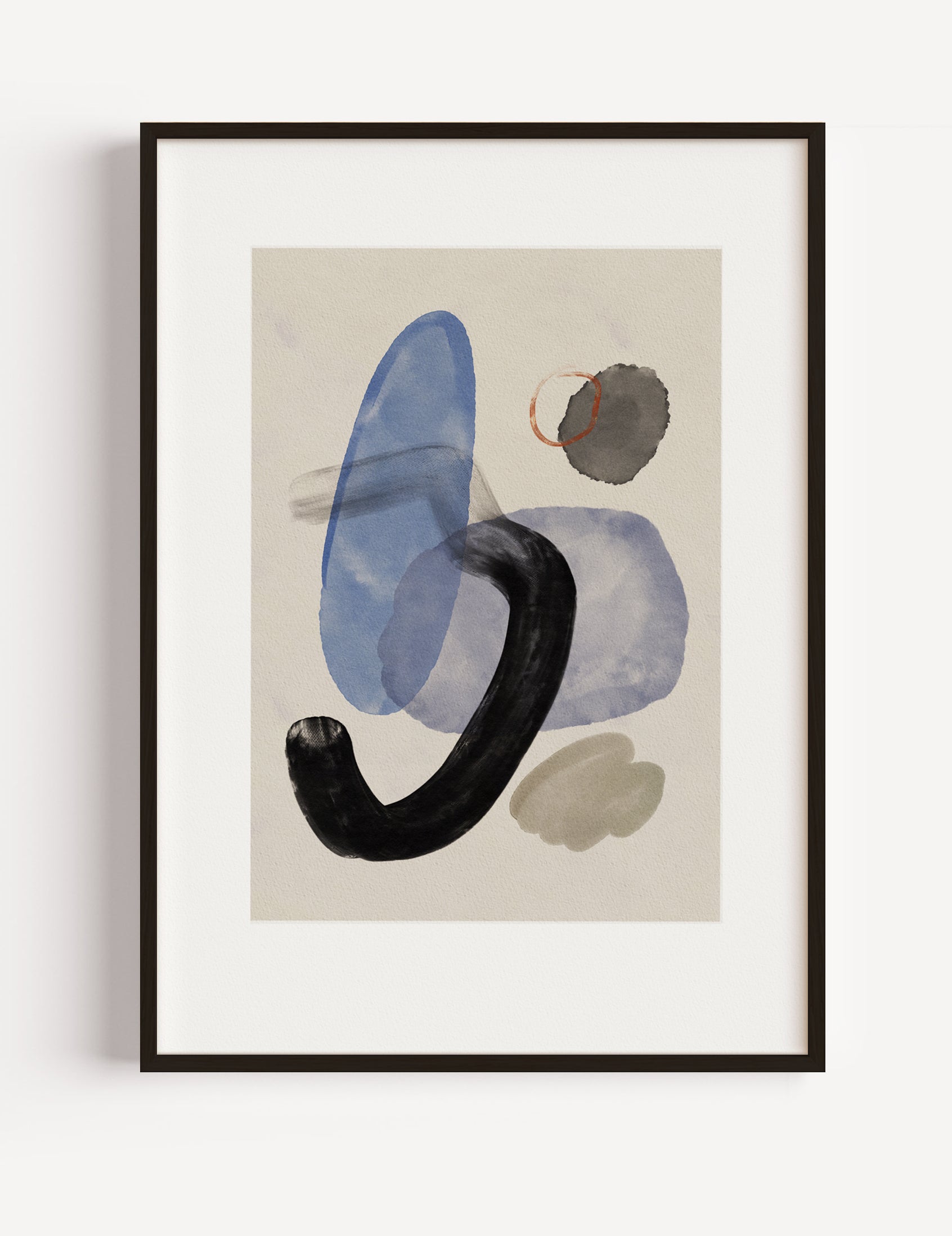 Abstraction Japan II Poster