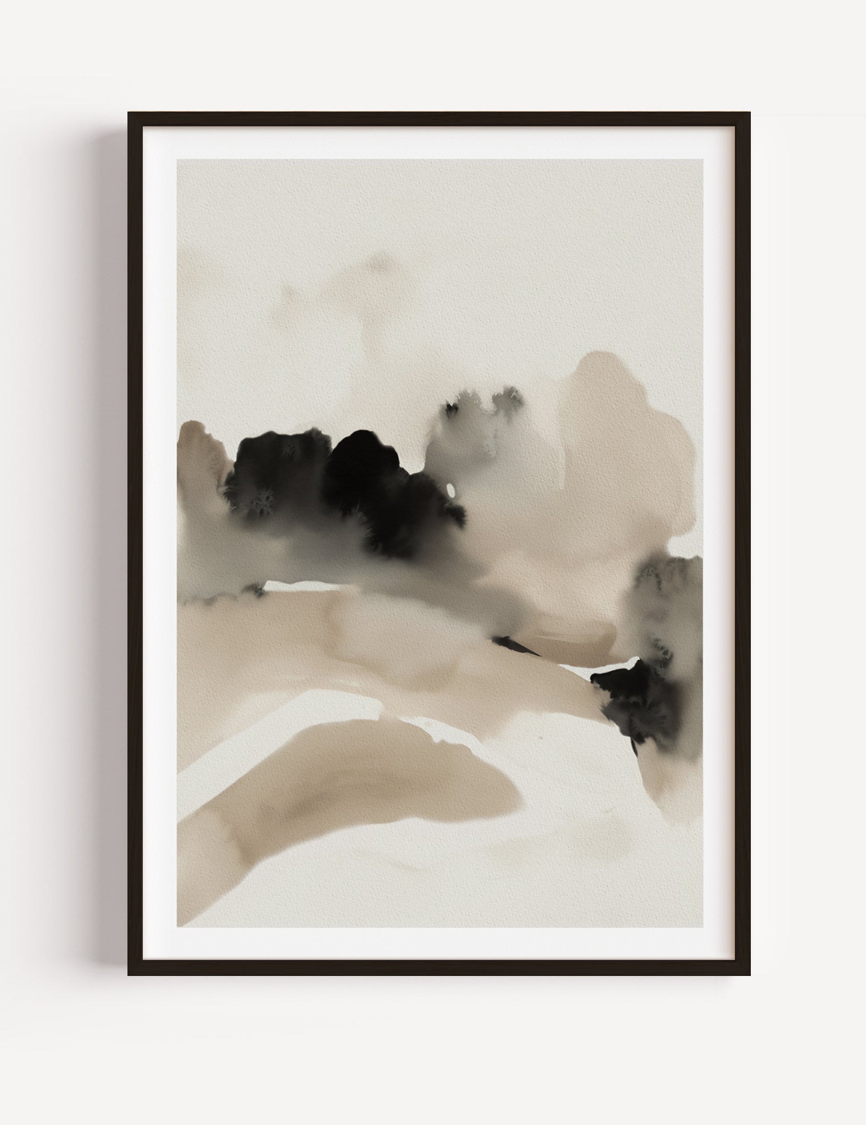 Abstract Landscape Poster