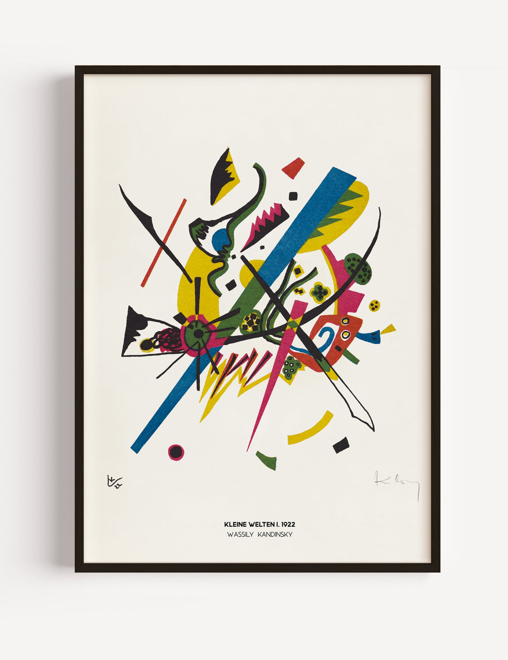 Wassily Kandinsky, Kleine Welten I, 1922 Poster