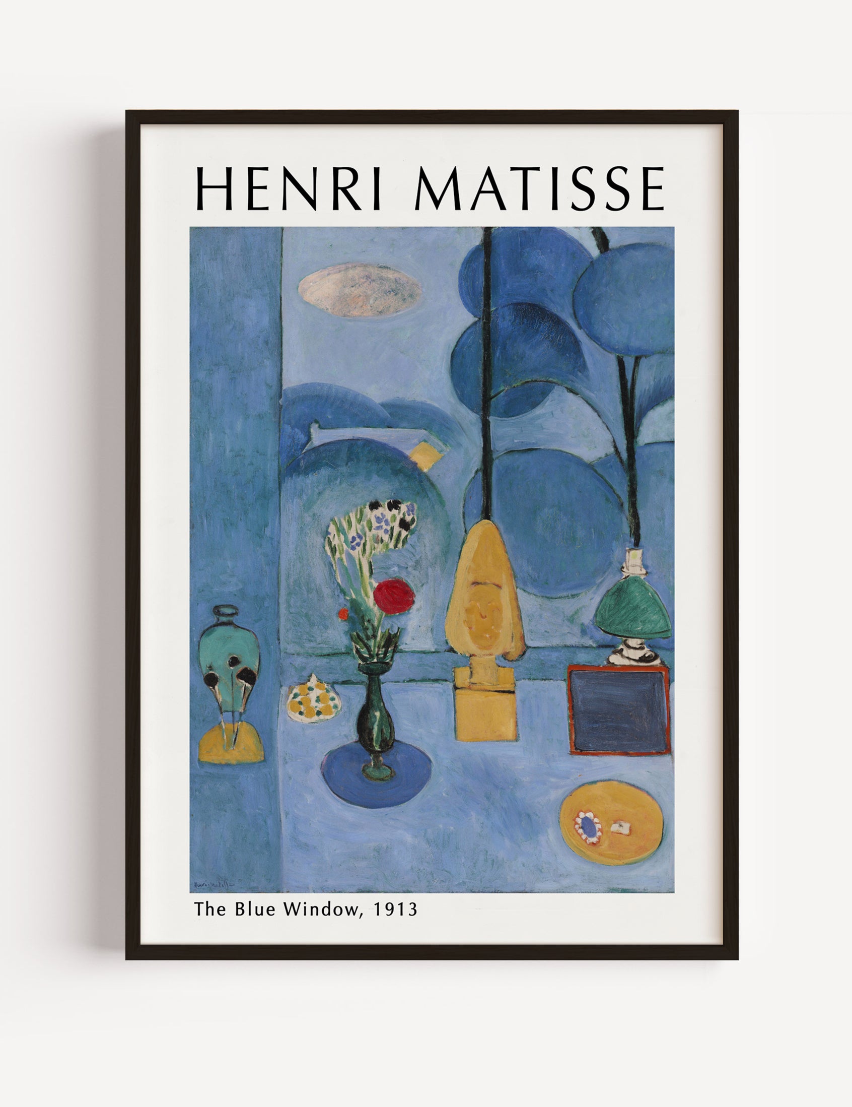 Henri Matisse, The blue Window, 1913 Poster