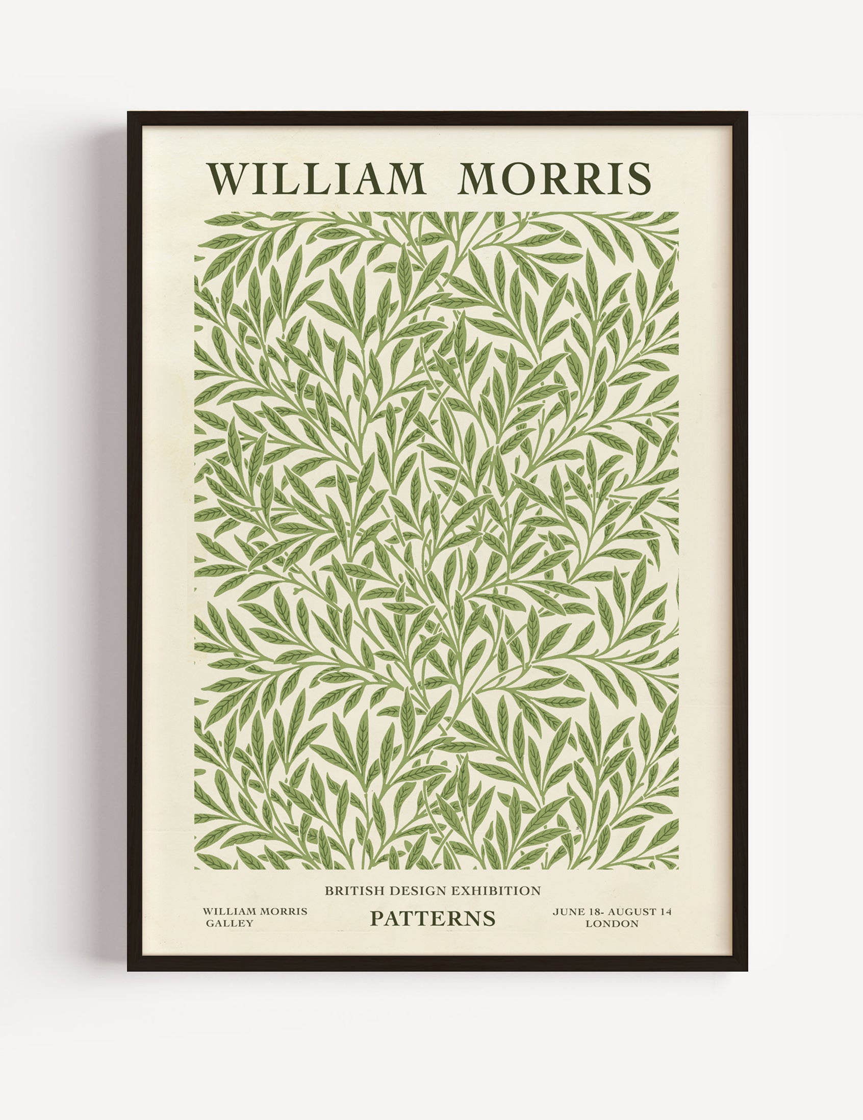 William Morris Willow Pattern 1874 Poster