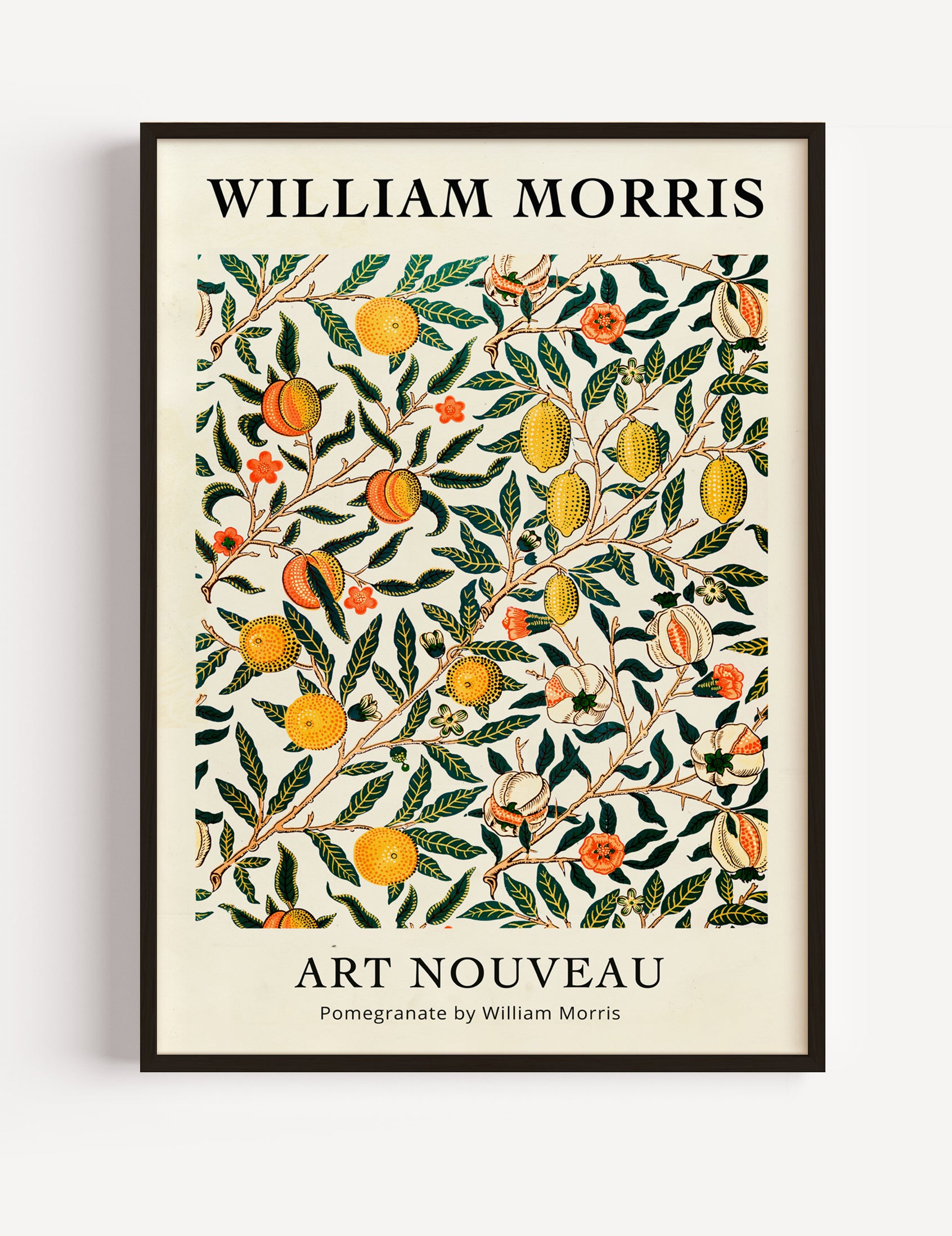 William Morris, Pomegranate by William Morris Poster