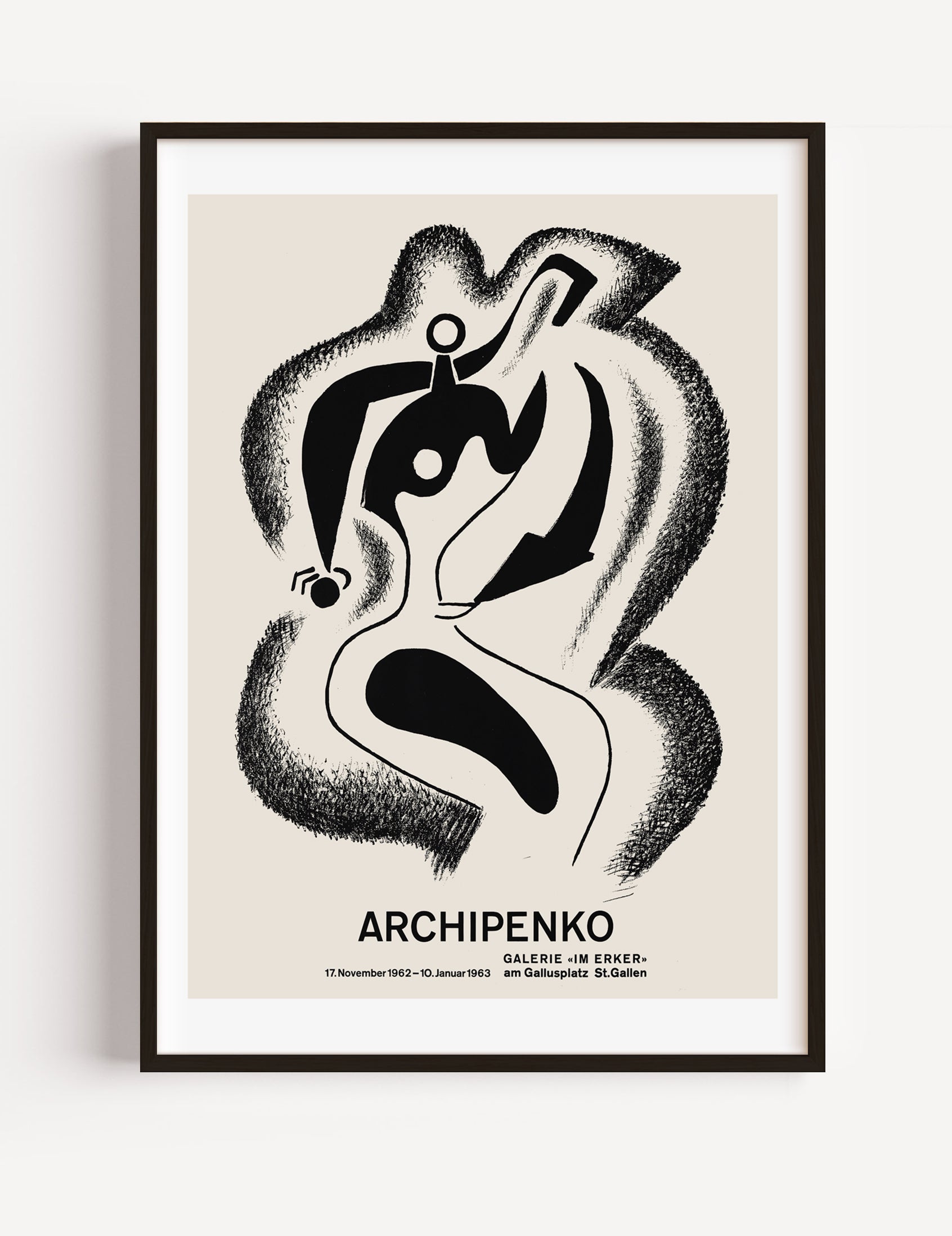 Archipenko Exhibition Poster 1963