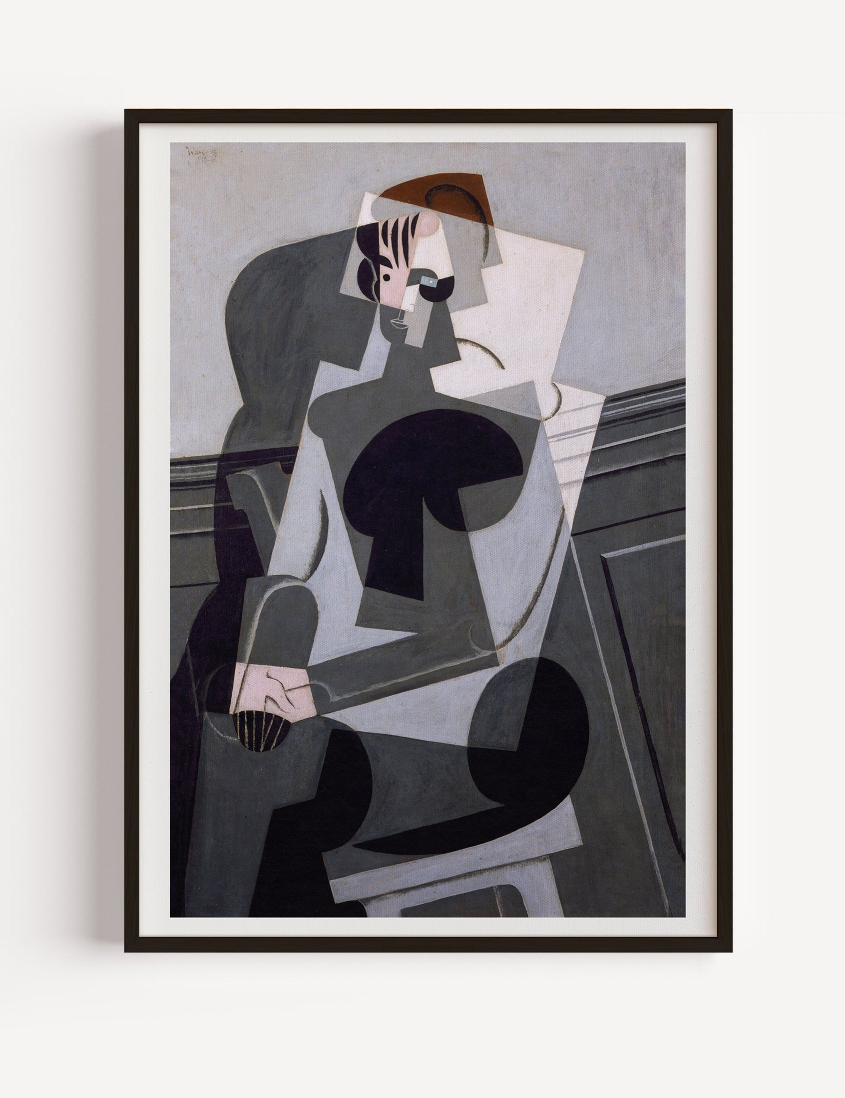 Juan Gris, Portrait of Josette 1916 Poster