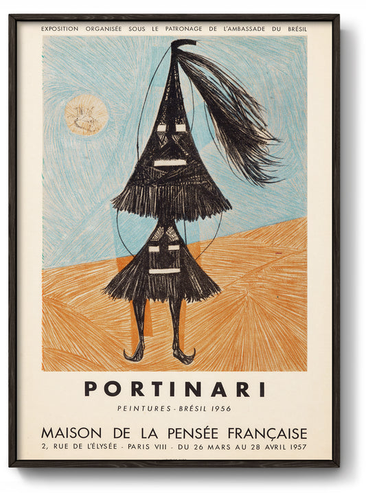 Candido Portinari Vintage Exhibition Poster