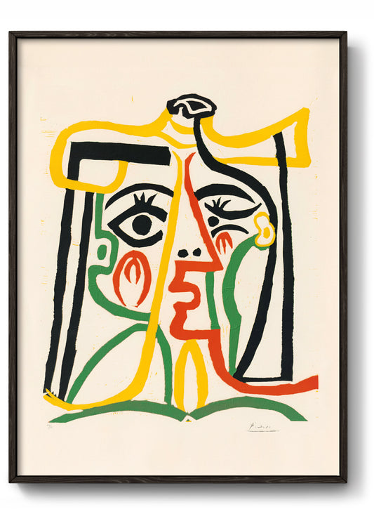 Woman by Pablo Picasso, Abstract Art Poster