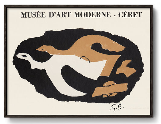 Vintage Exhibition Poster by Georges Braque