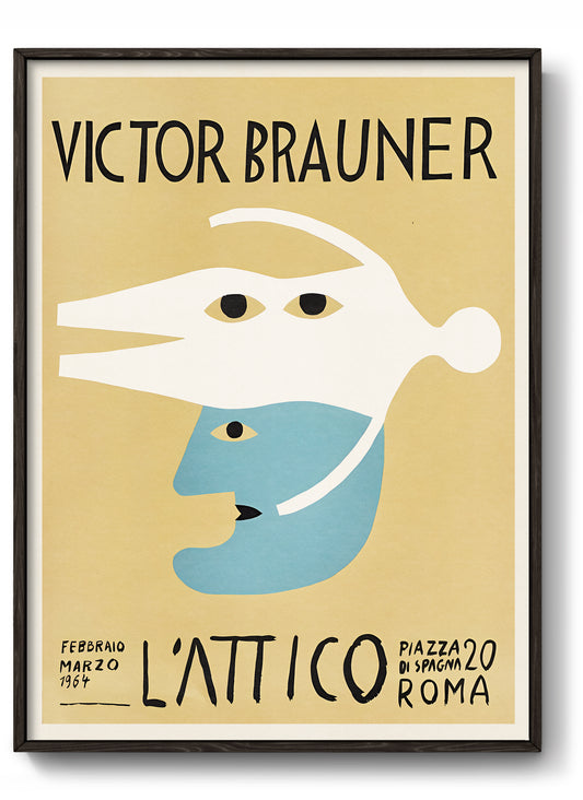 Victor Brauner Vintage Exhibition Poster