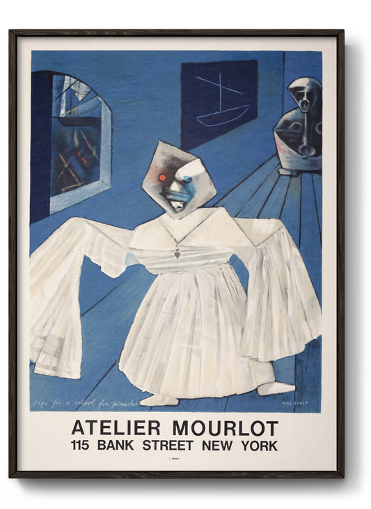 Atelier Mourlot Vintage Exhibition Poster Art, Max Ernst, 1967