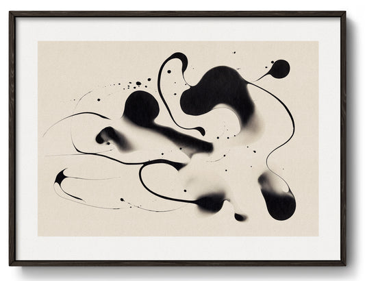 Liquids Abstraction (horizontal) Art Psoter by Studio Manufaktura