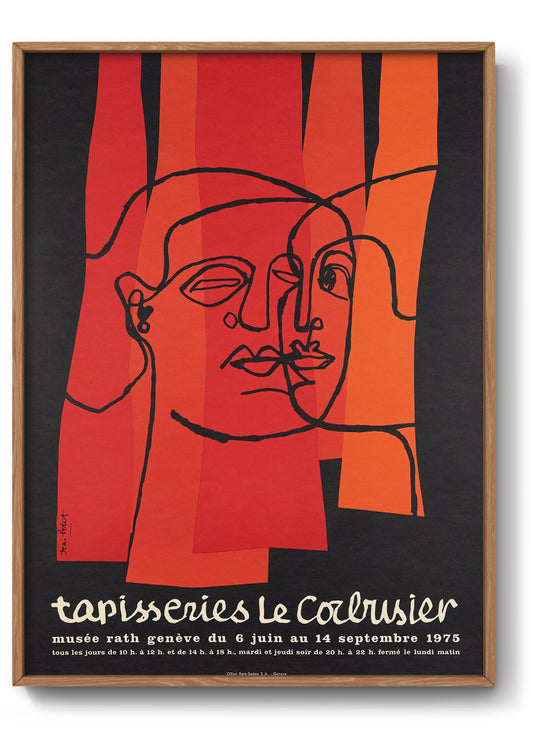 Le Corbusier Exhibition Poster 1975