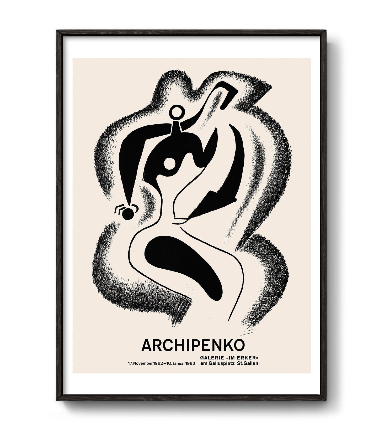 Archipenko exhibition poster