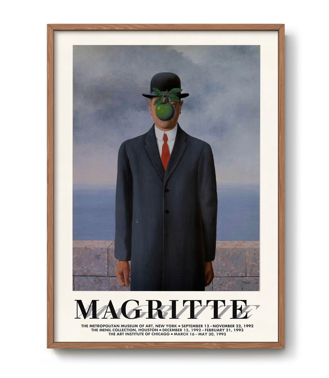 Rene Magritte Exhibition poster