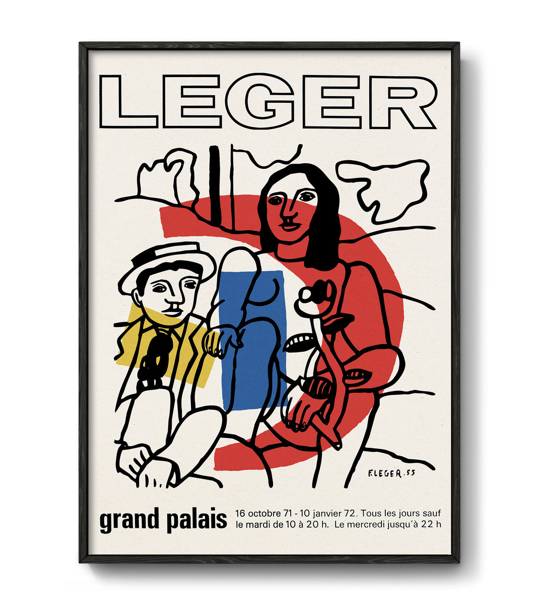 Fernand Léger exhibition poster