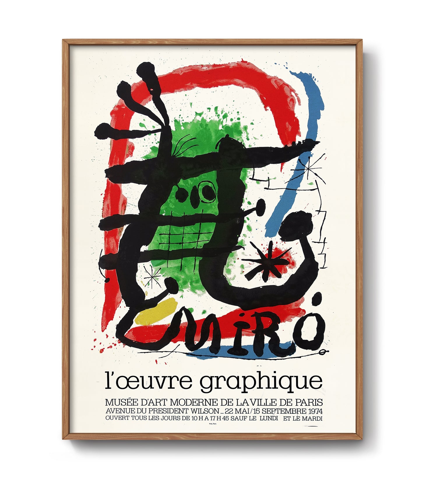 Joan Miro poster