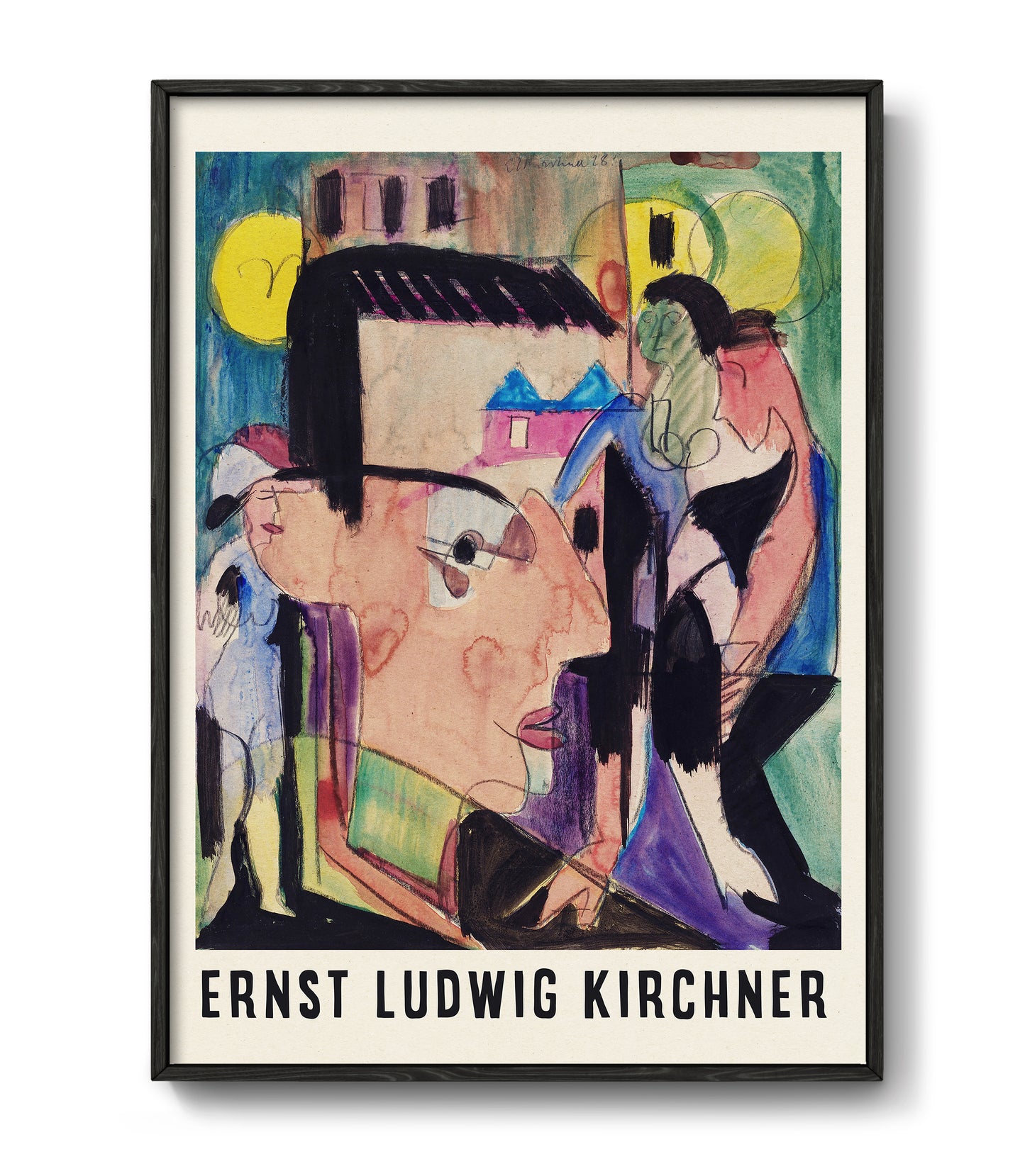 Self-Portrait by Ernst Ludwig Kirchner,  1928