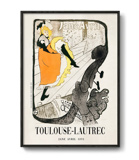 Art print by Henri de Toulouse-Lautrec