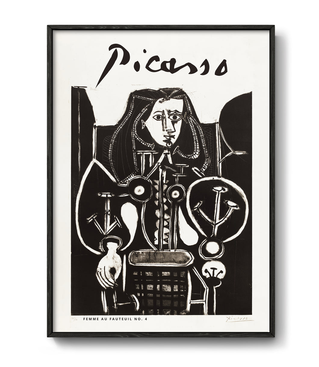 Femme au fauteuil No. 4 by Picasso
