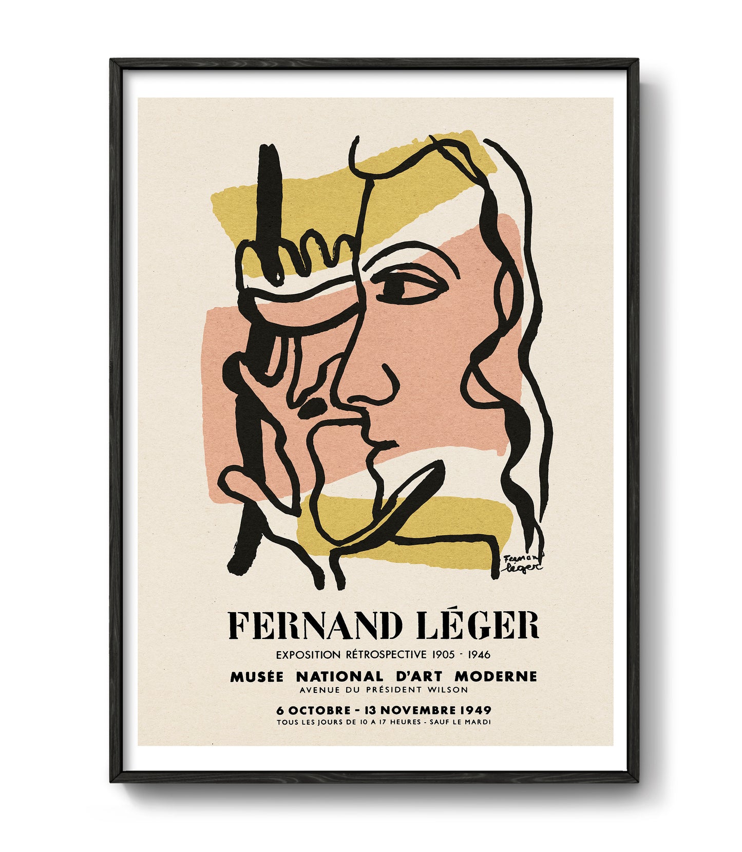 Fernand Léger exhibition poster