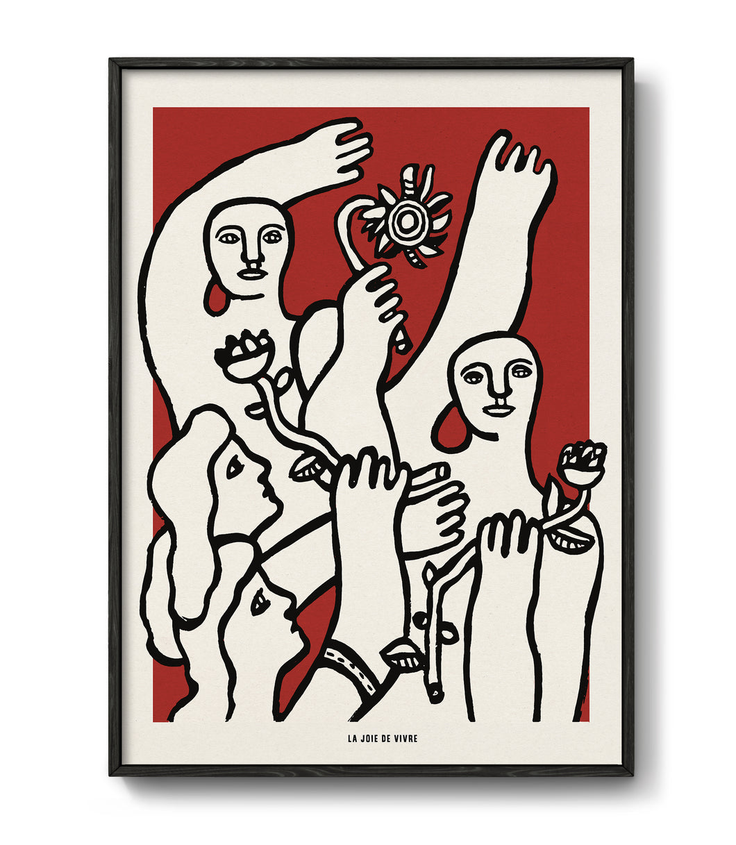 La Joie de vivre by Fernand Léger