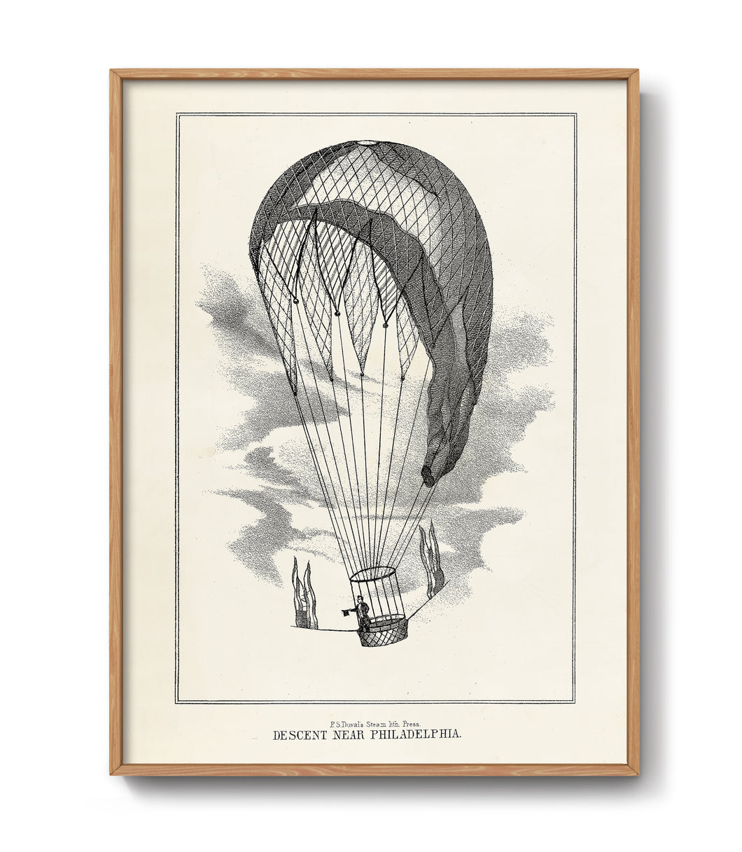 Vintage Air baloon print