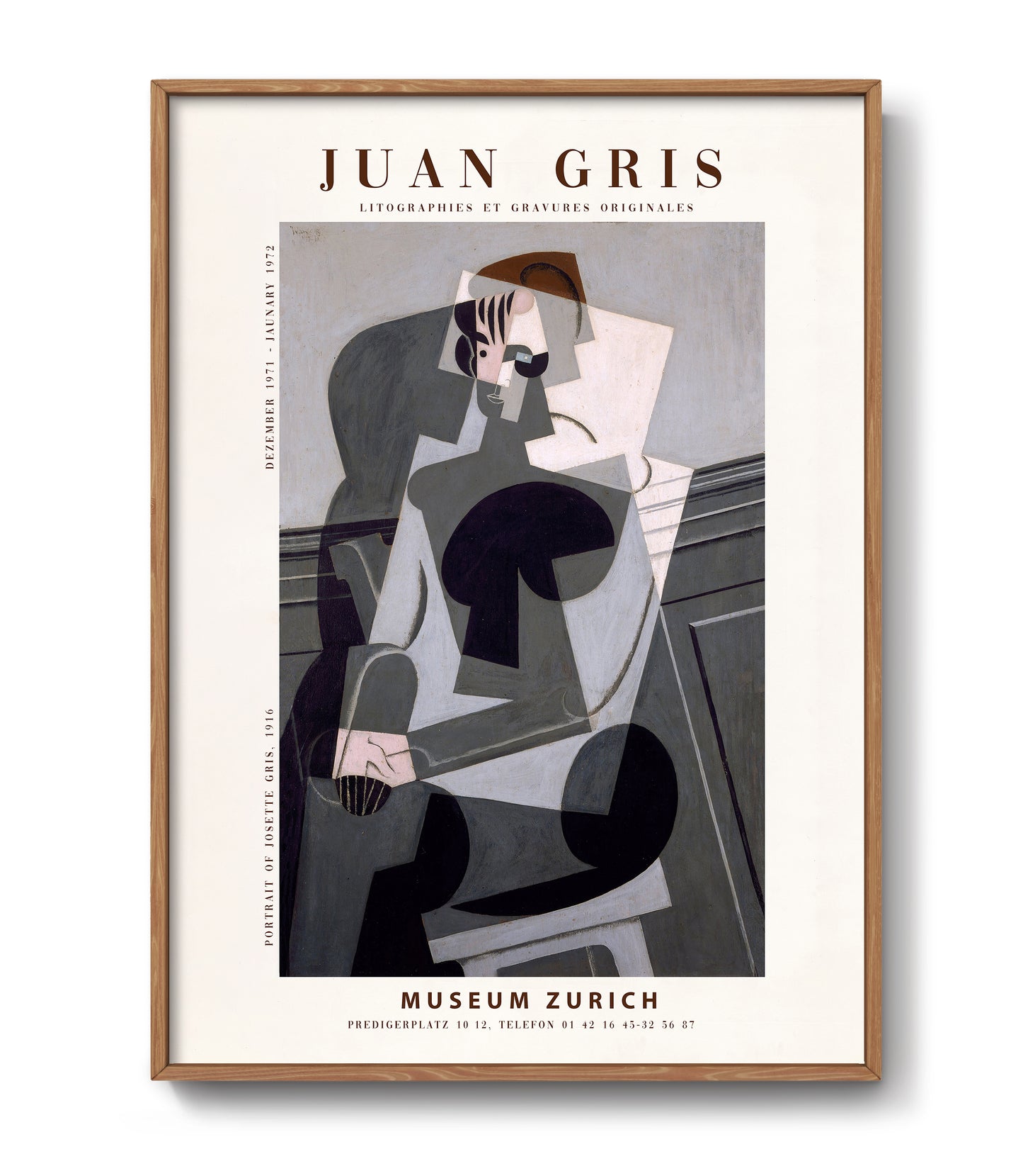 Juan Gris Exhibition Poster