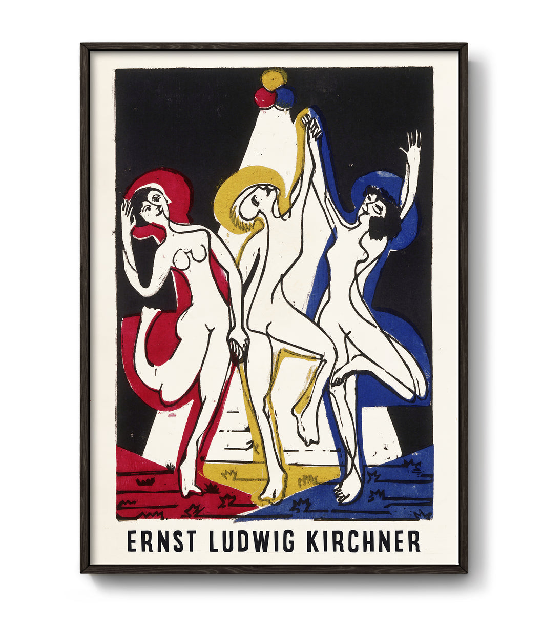 Dancing Women by Ernst Kirchner