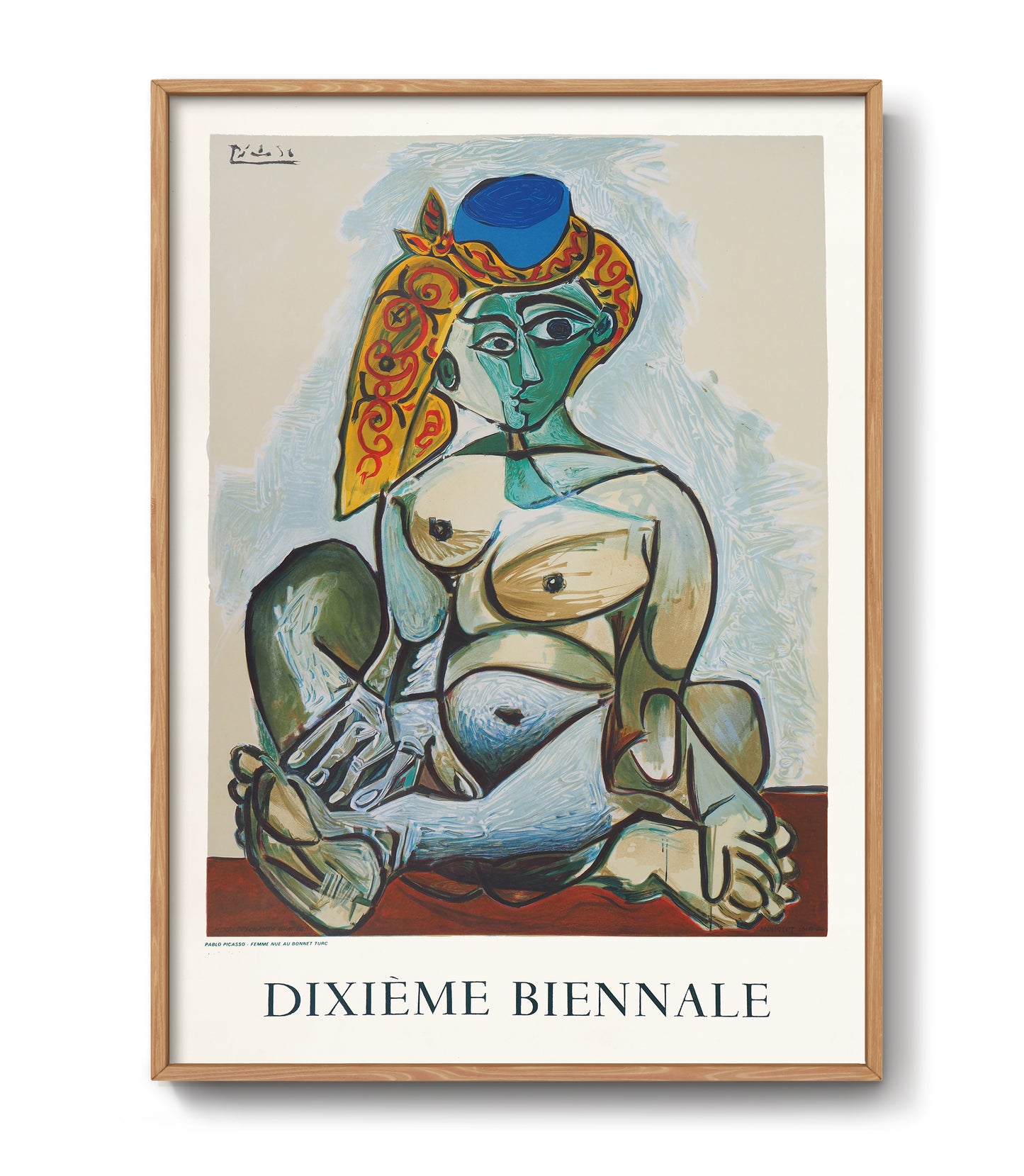 X Biennale exhibition poster with Picasso artwork