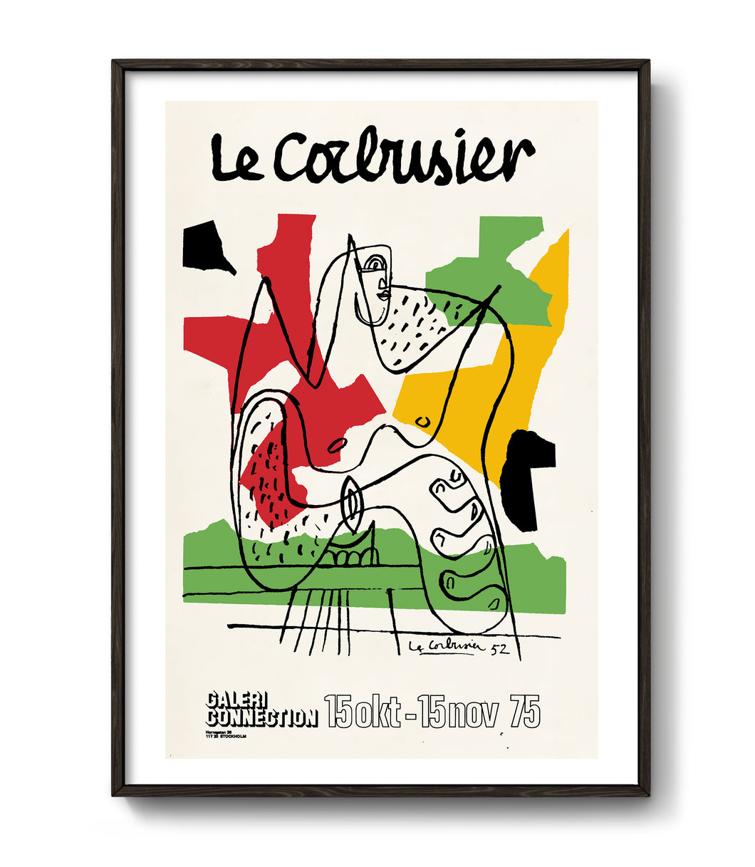 Le Corbusier exhibition Poster