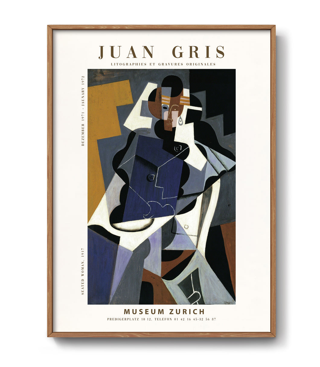 Juan Gris Exhibition Poster