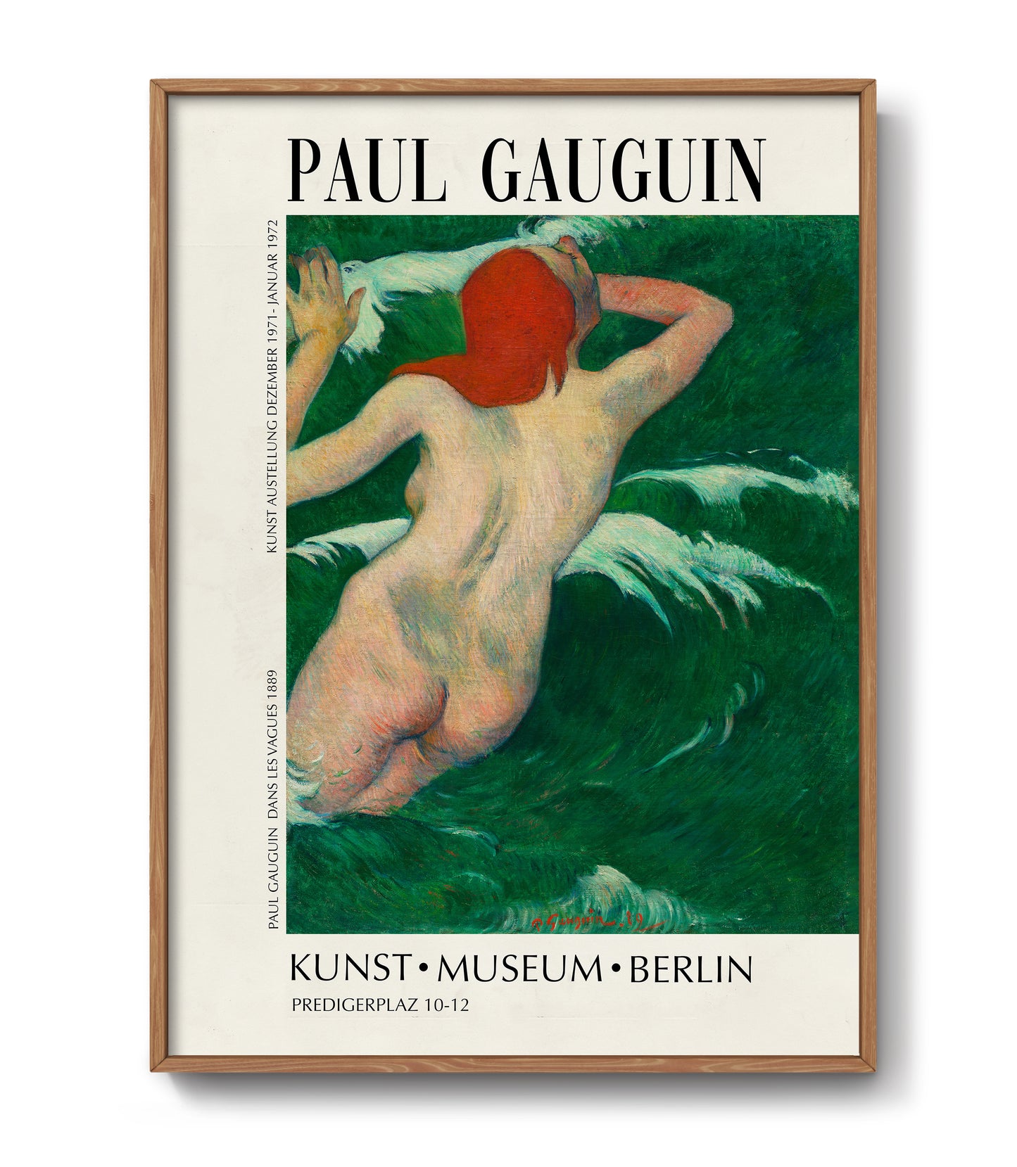 Paul Gauguin Exhibition Poster