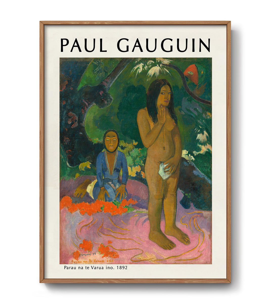 Art poster by Paul Gauguin