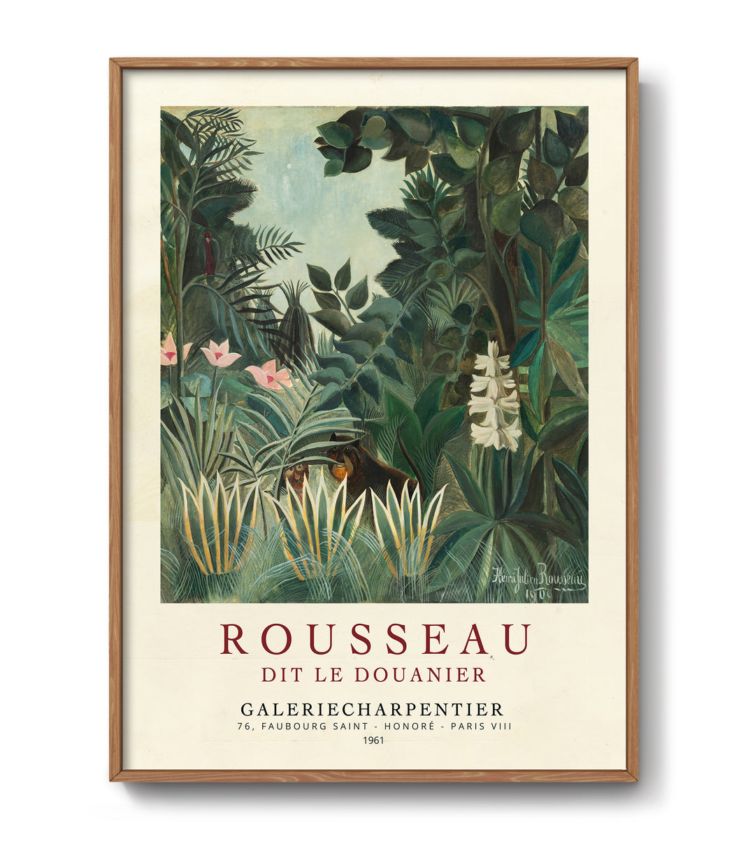 Henri Rousseau Exhibition Poster