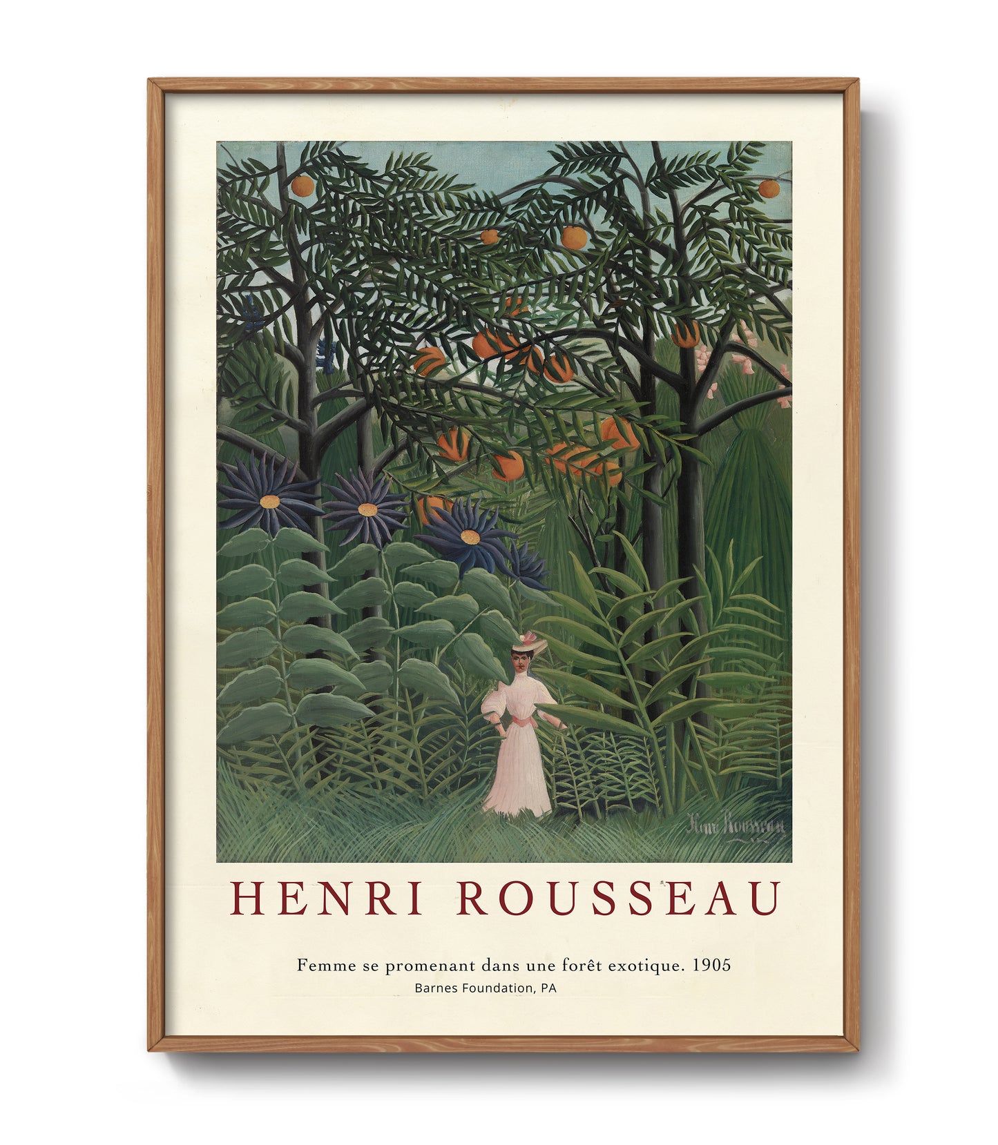 Henri  Rousseau  Exhibition Poster