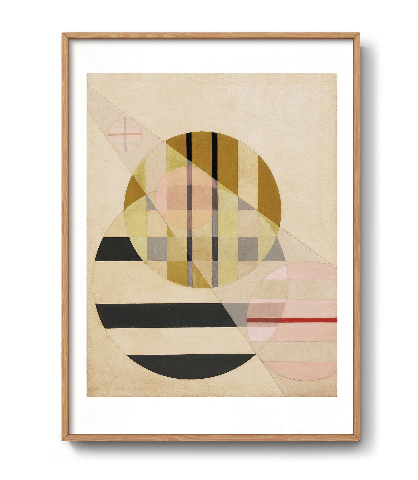 Art Poster  Circles  by László Moholy-Nagy